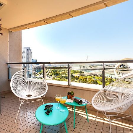 Apartup Green Opera Views Valencia Kültér fotó