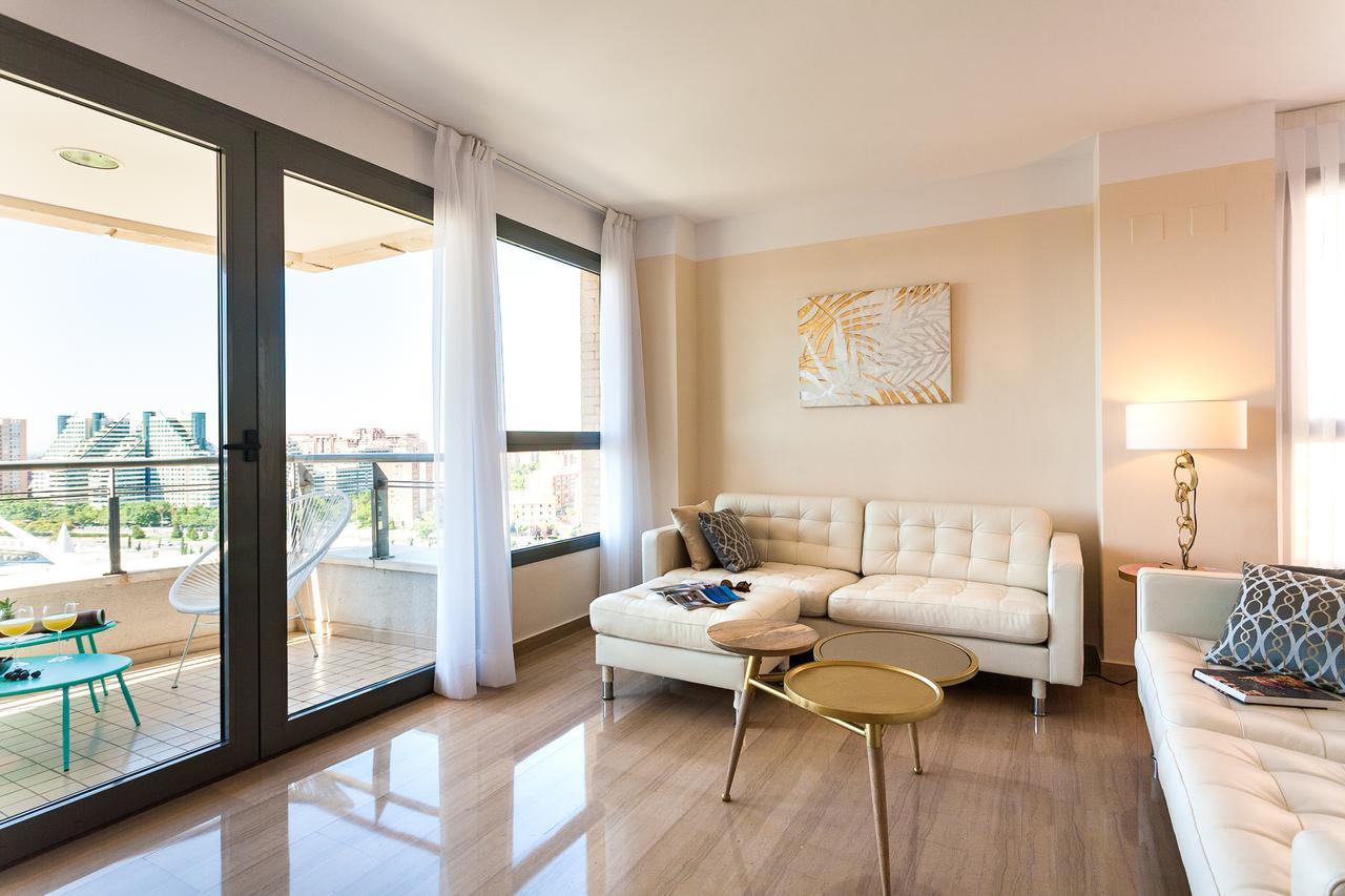 Apartup Green Opera Views Valencia Kültér fotó