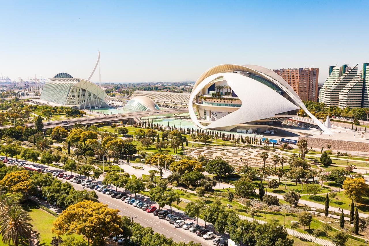 Apartup Green Opera Views Valencia Kültér fotó