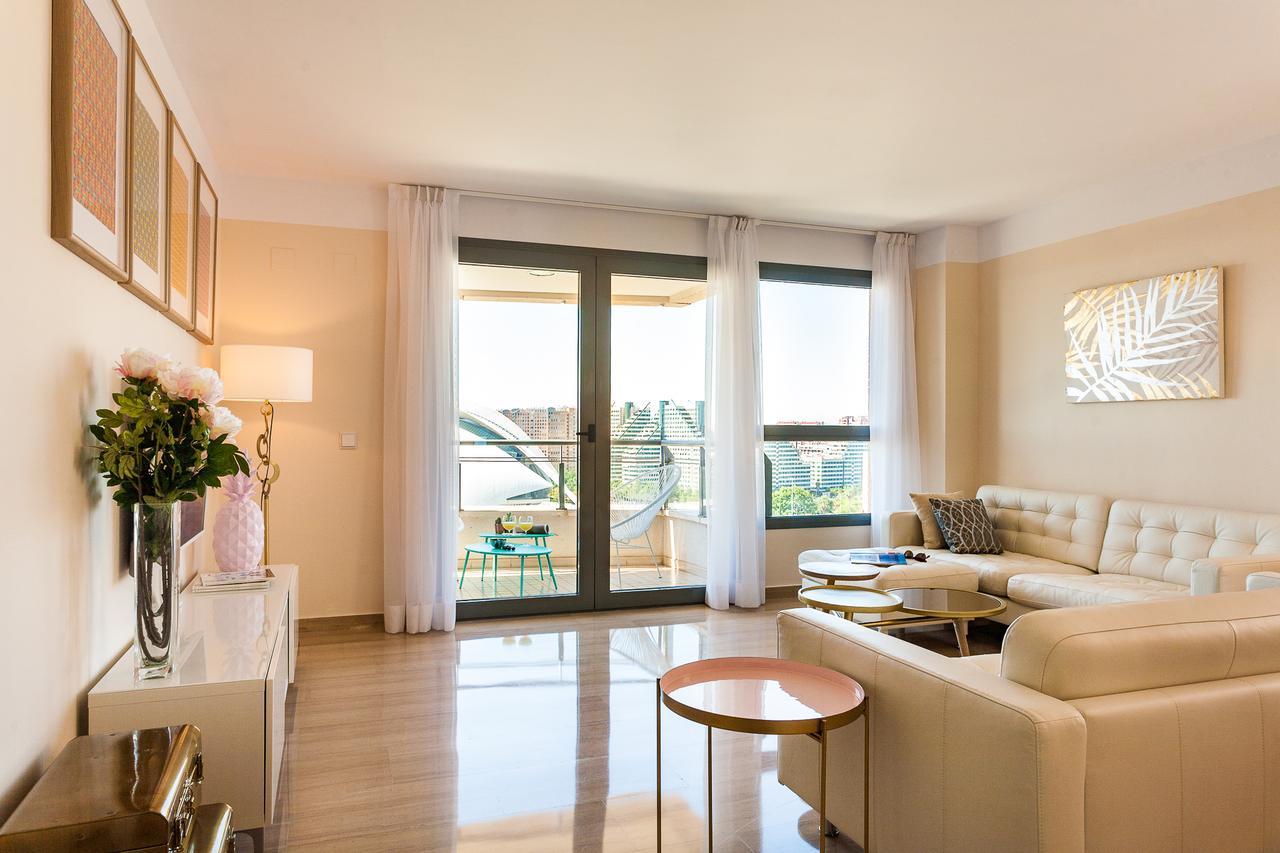 Apartup Green Opera Views Valencia Kültér fotó