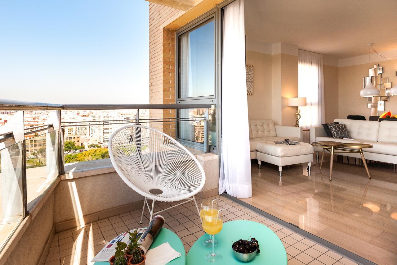 Apartup Green Opera Views Valencia Kültér fotó